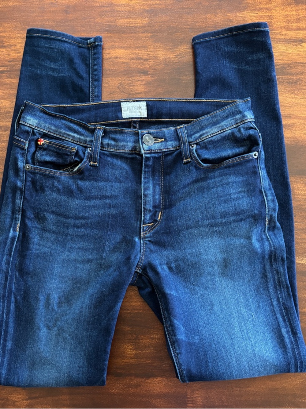 Hudson Jeans Skinny Dark Blue Wash Women’s Size 27